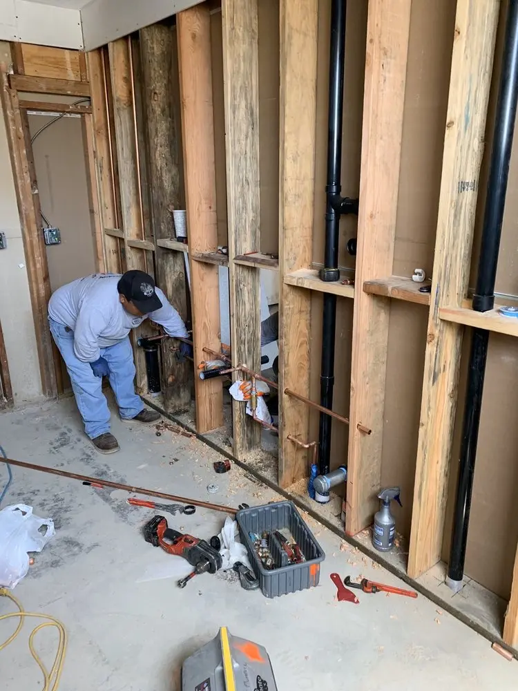 Commercial rough-in plumbing for Commercial Plumbing in Crestwood